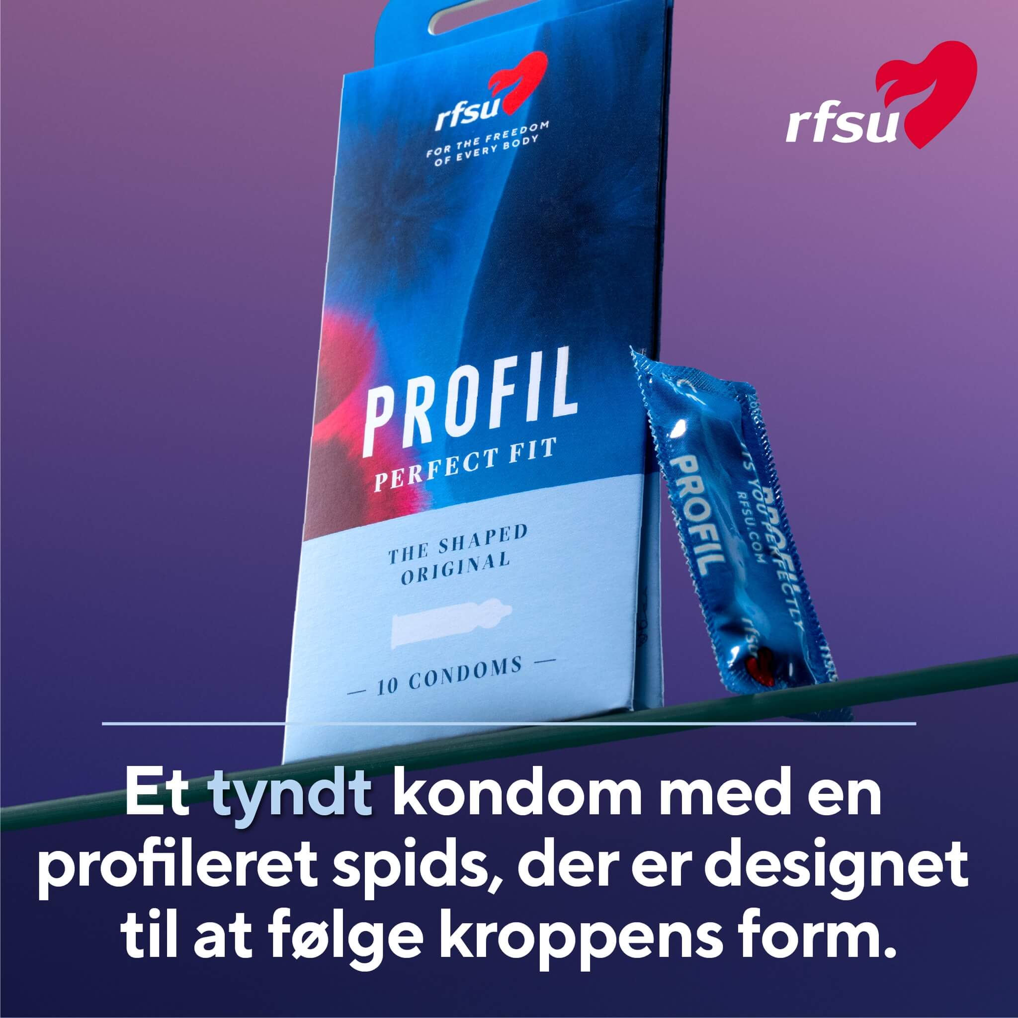 Profil Kondomer, 10 stk.