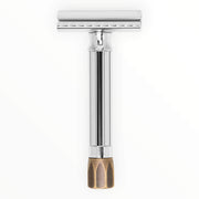 Progress Justerbar DE-skraber, Antique Knob, Krom