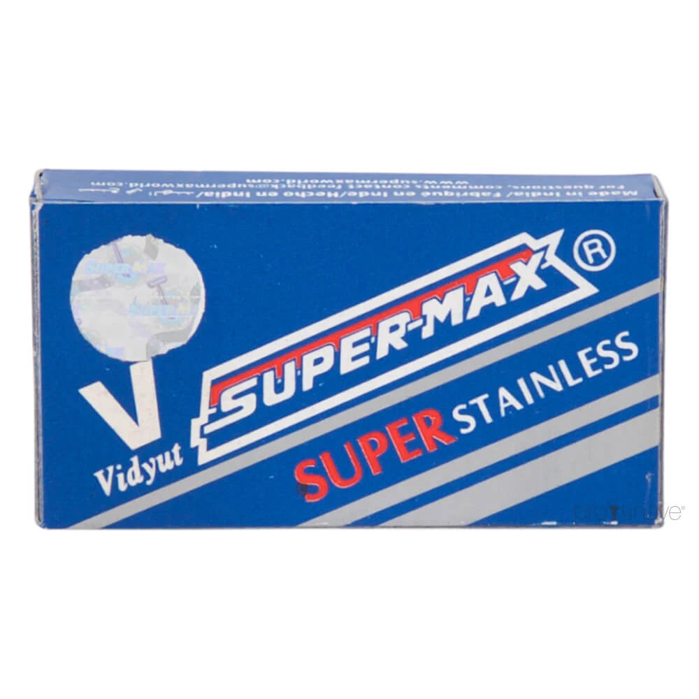 Super Stainless DE-Barberblade, 10 stk.