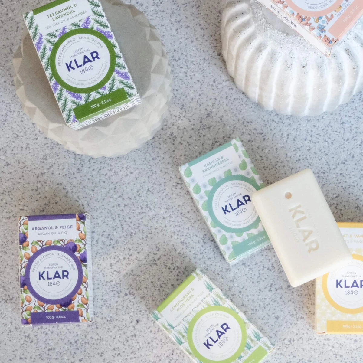 Shampoo Bar, Kamille & Brændenælde, 100 gr.