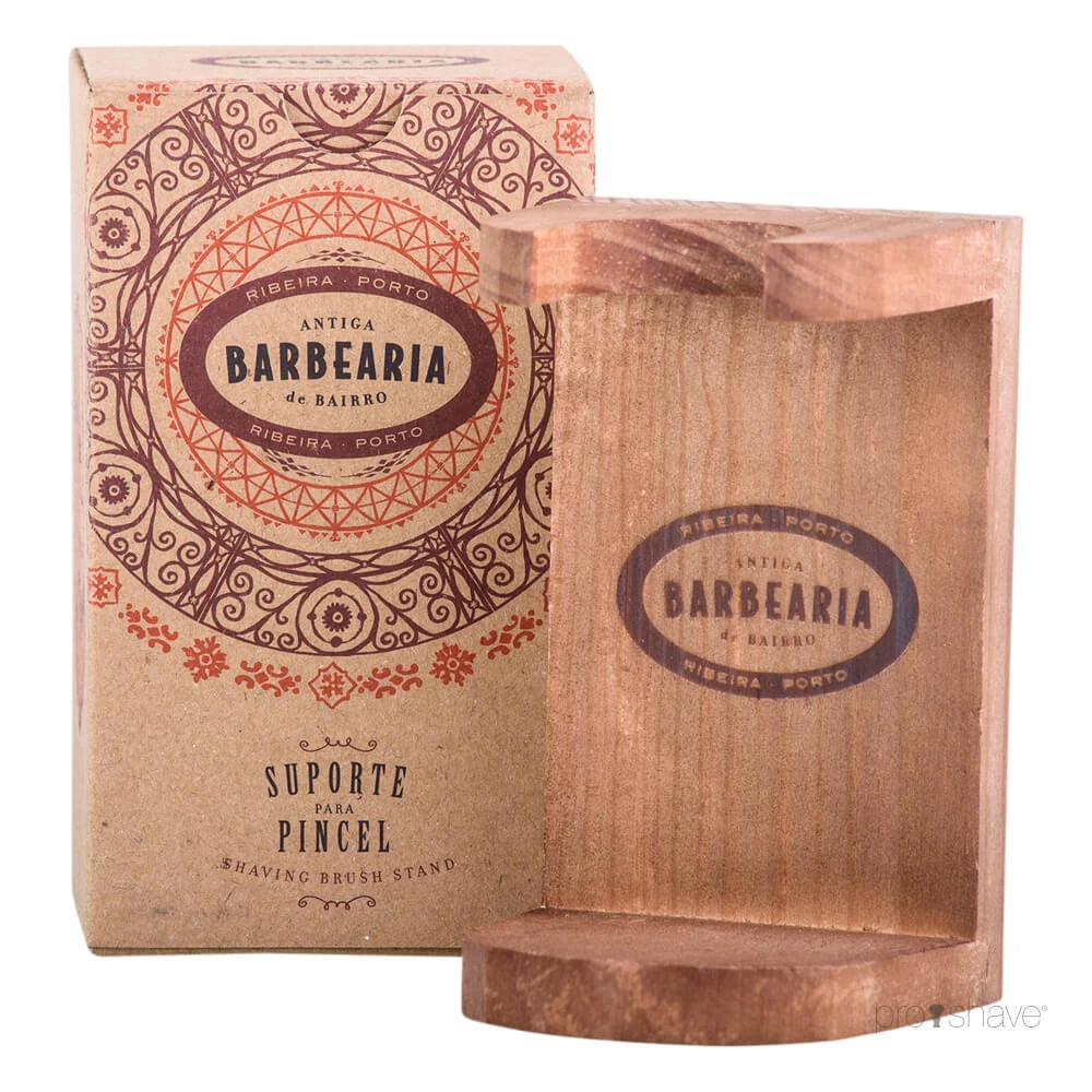 Holder til barberkost, Træ