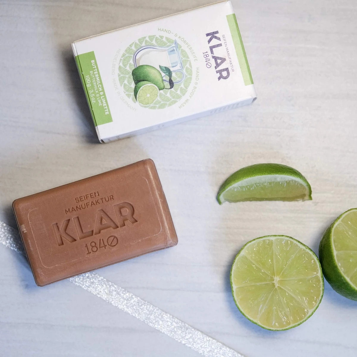 Sæbe, Kærnemælk & Lime, 100 gr.