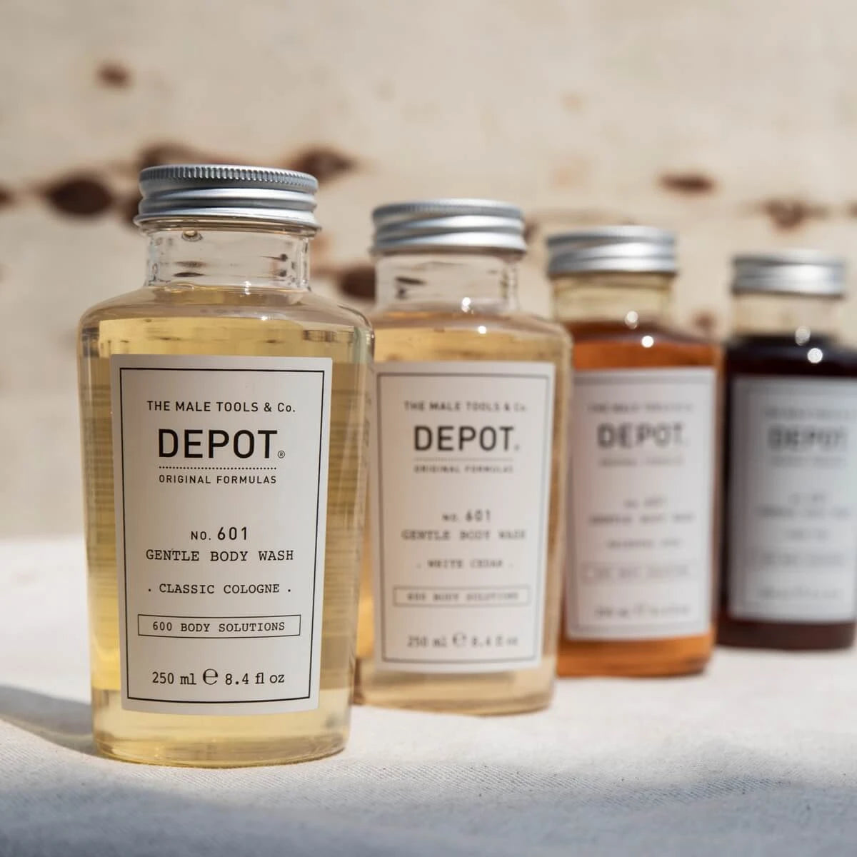 Gentle Body Wash, Dark Tea, No. 601, 250 ml.