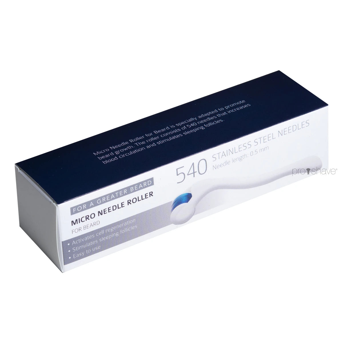 Greater Hair Micro Needle Roller, Til skægget, 0.5 mm.