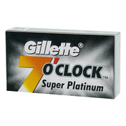7 O'Clock Super Platinum DE-Barberblade, 2x5 stk. (10 stk.)