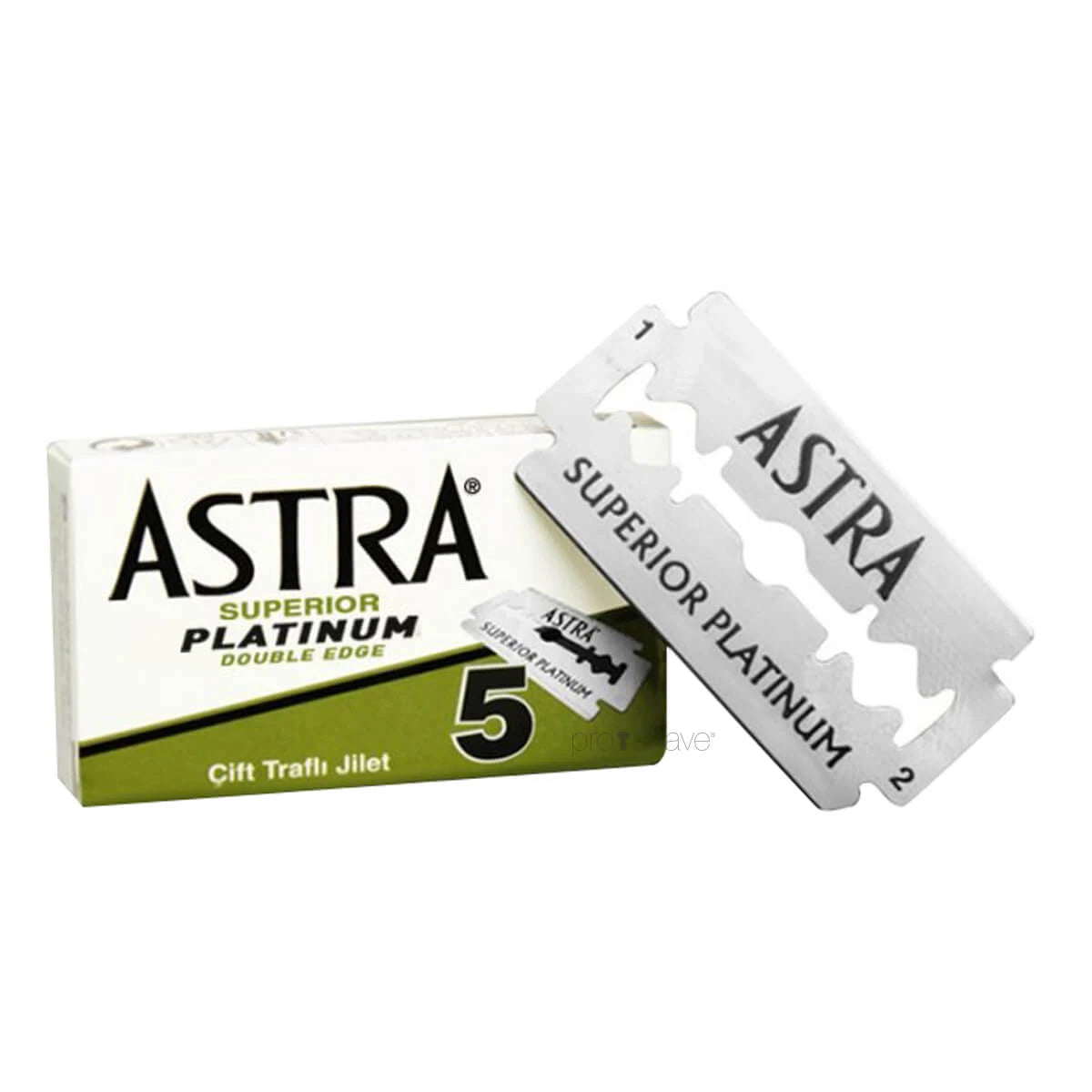 Superior Platinum DE-Barberblade, 2x5 stk. (10 stk.)