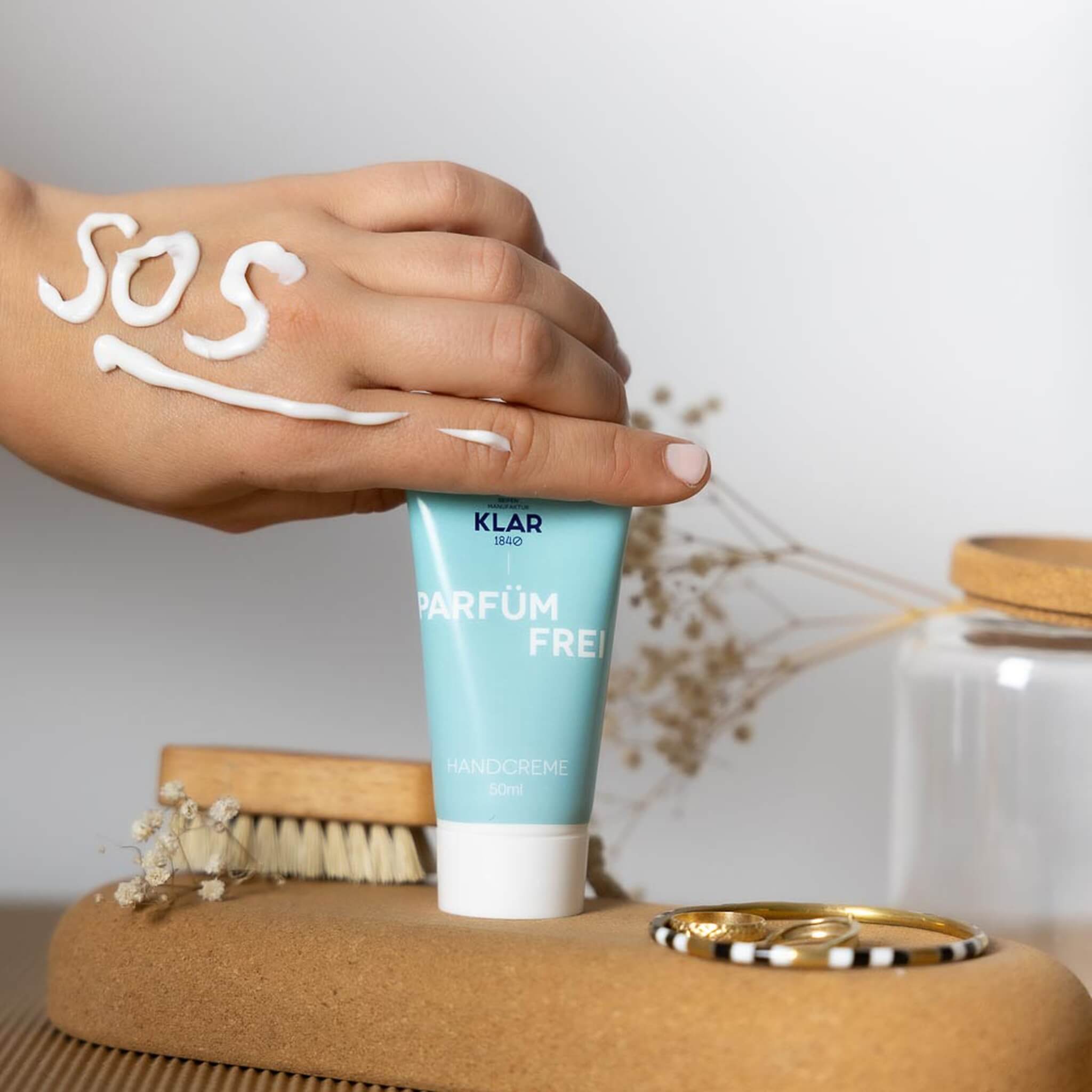 Håndcreme, Parfumefri, 50 ml.