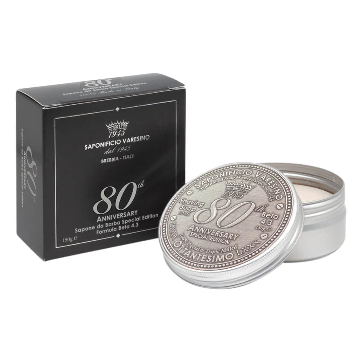Barbersæbe, 80th Anniversary, 150 gr.