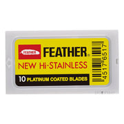 New Hi-Stainless DE-Barberblade, 10 stk.