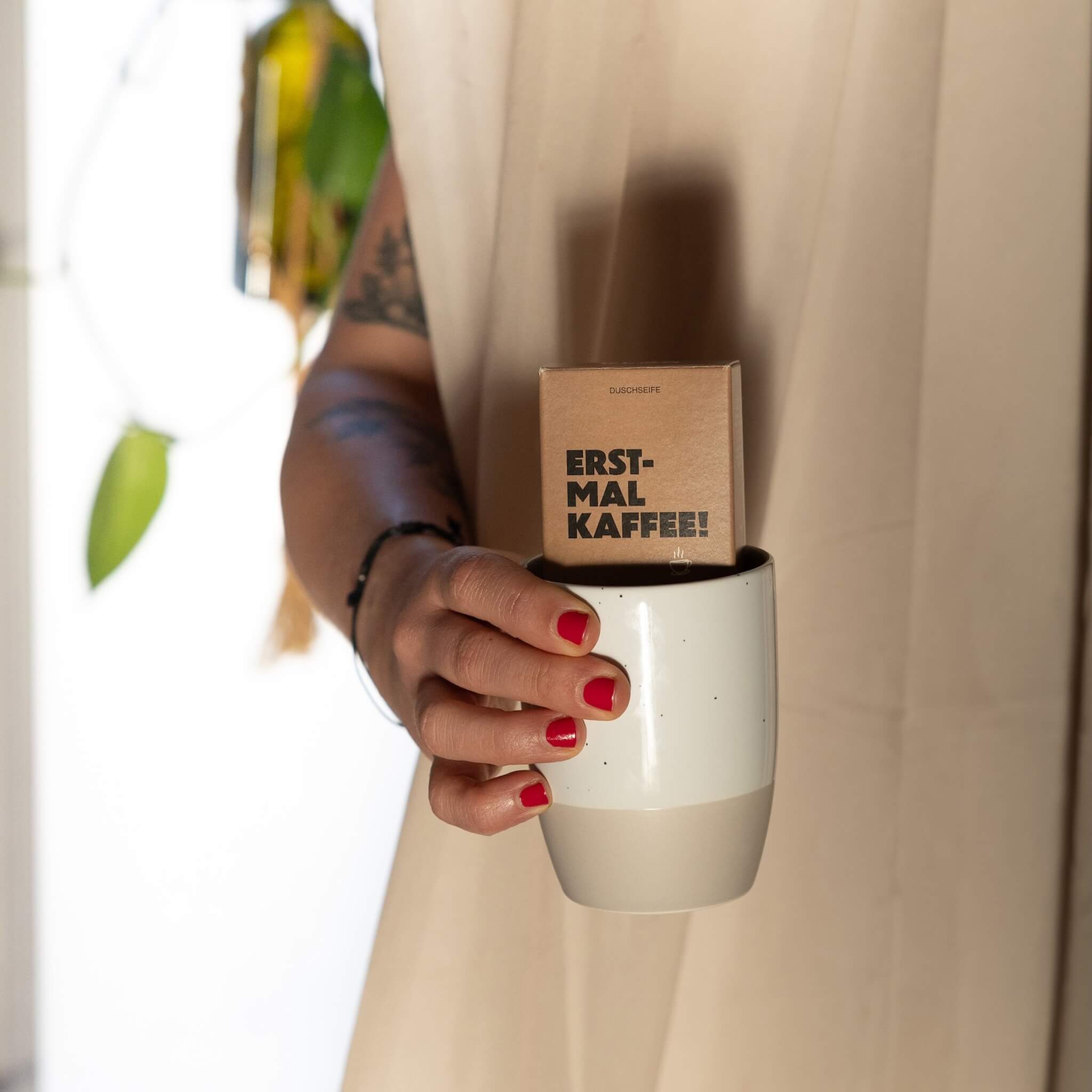 Badesæbe til Krop & Hænder, Kaffe, 135 gr.