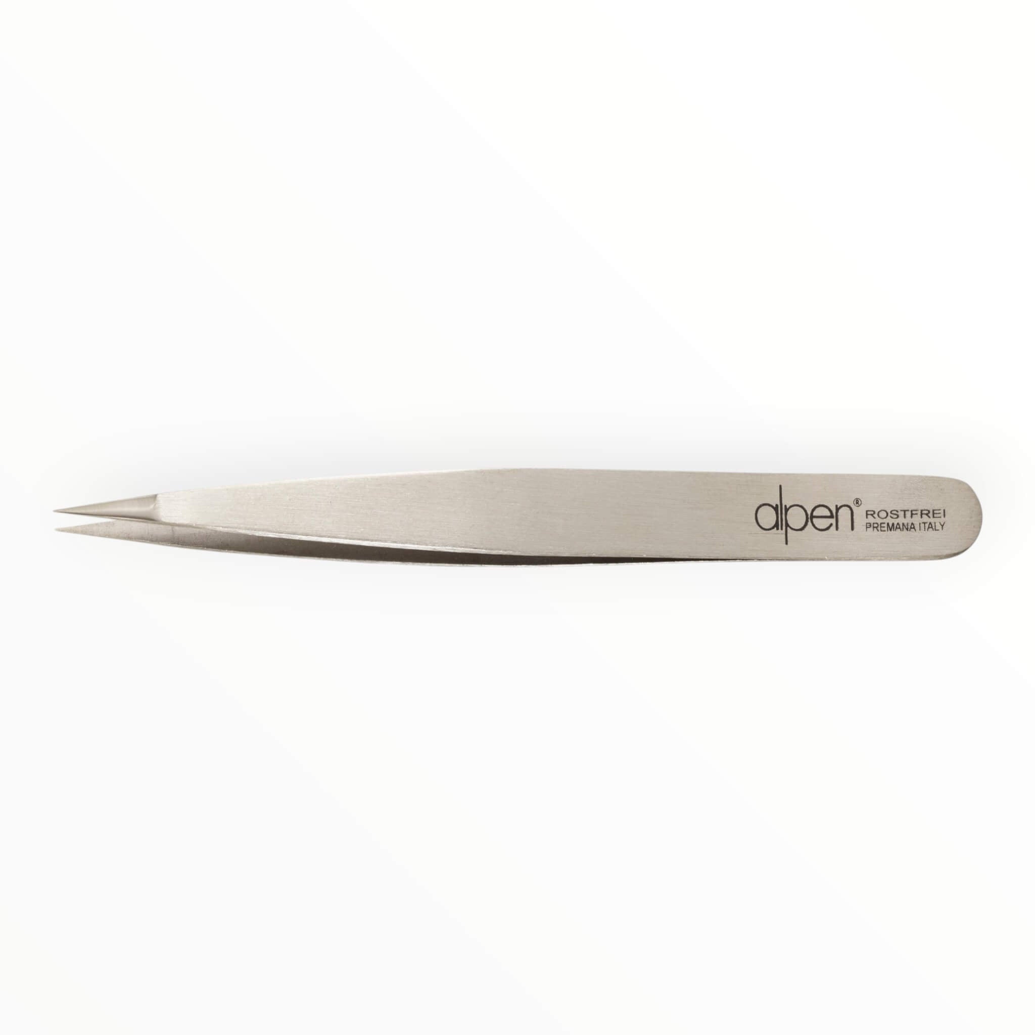 Pincet, Spids, Rustfrit Stål, 10 cm.