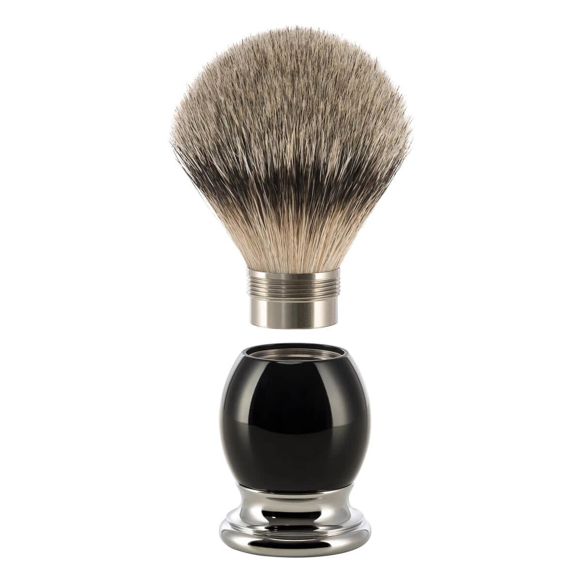 Silvertip Barberkost, 23 mm, Sophist, Sort Kunstharpiks