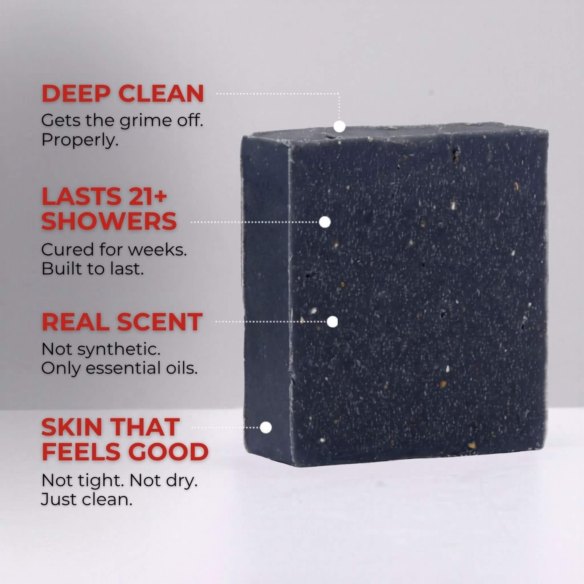 Sæbe, Atlantic Pine Tar, 135 g.