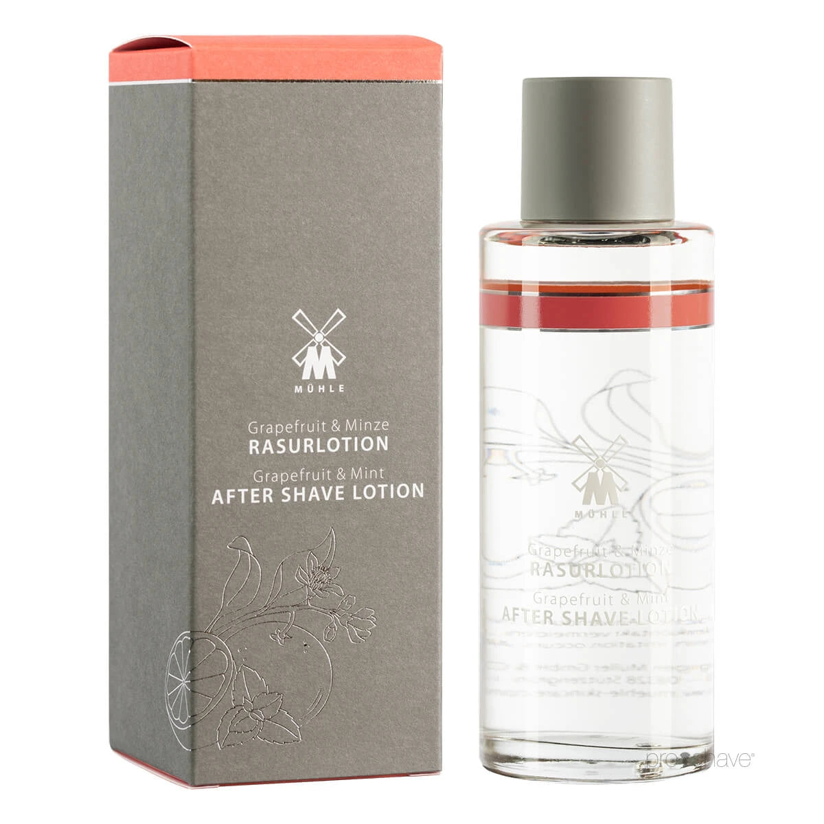 Aftershave Lotion, Grapefrugt & Mint, 125 ml.