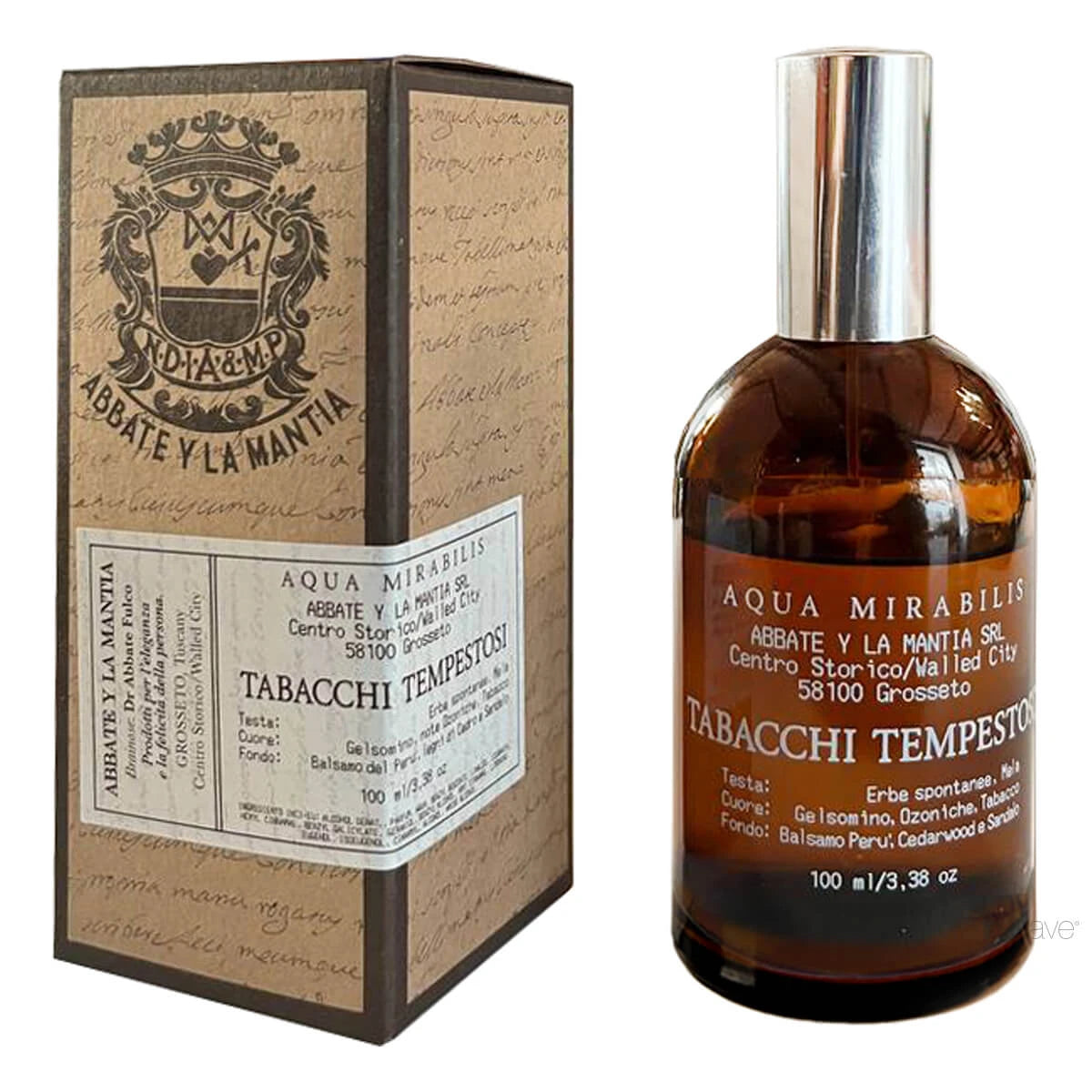 Aqua Mirabilis, Tabacchi Tempestosi, 100 ml.