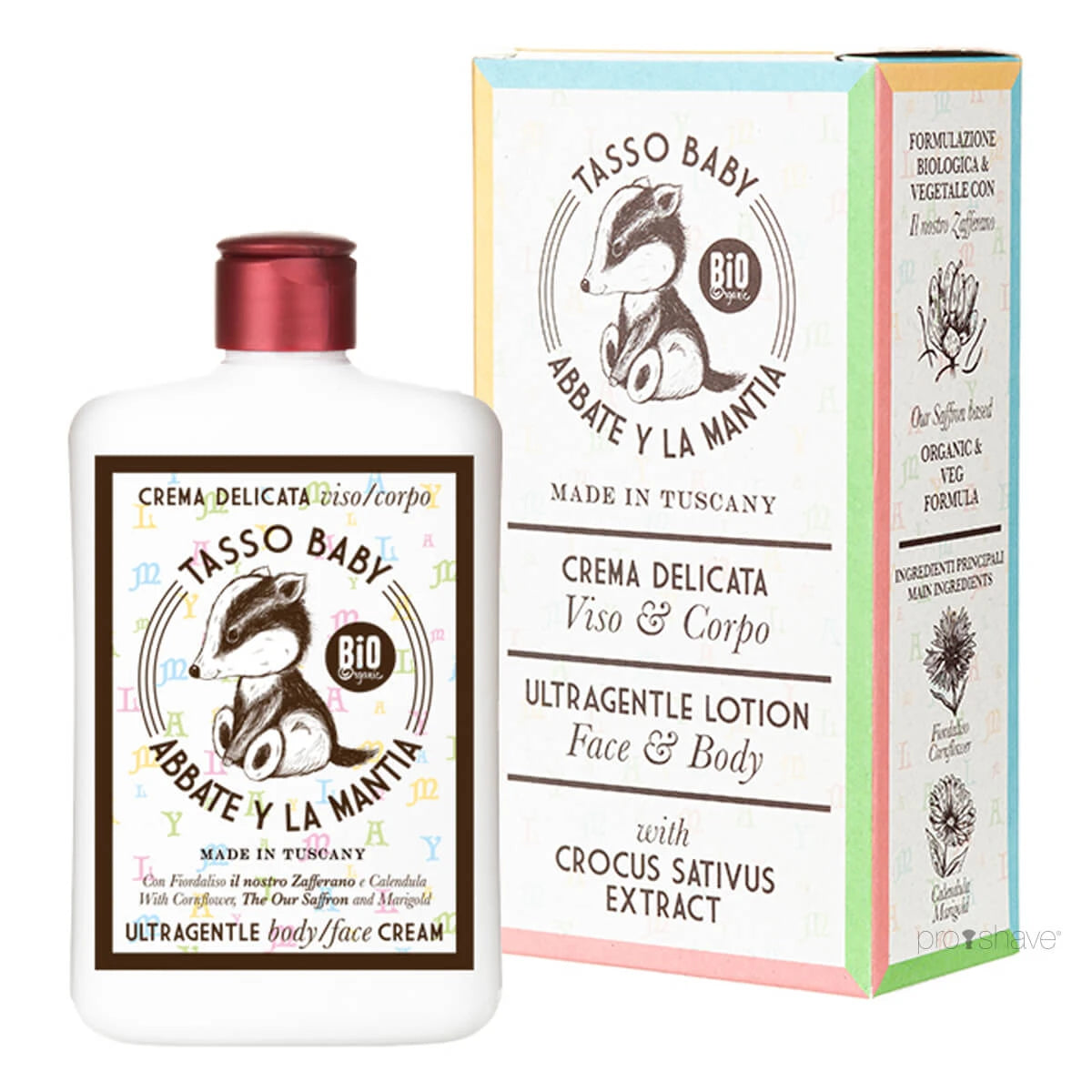 Mild Ansigt- & Bodylotion, Baby, 400 ml.