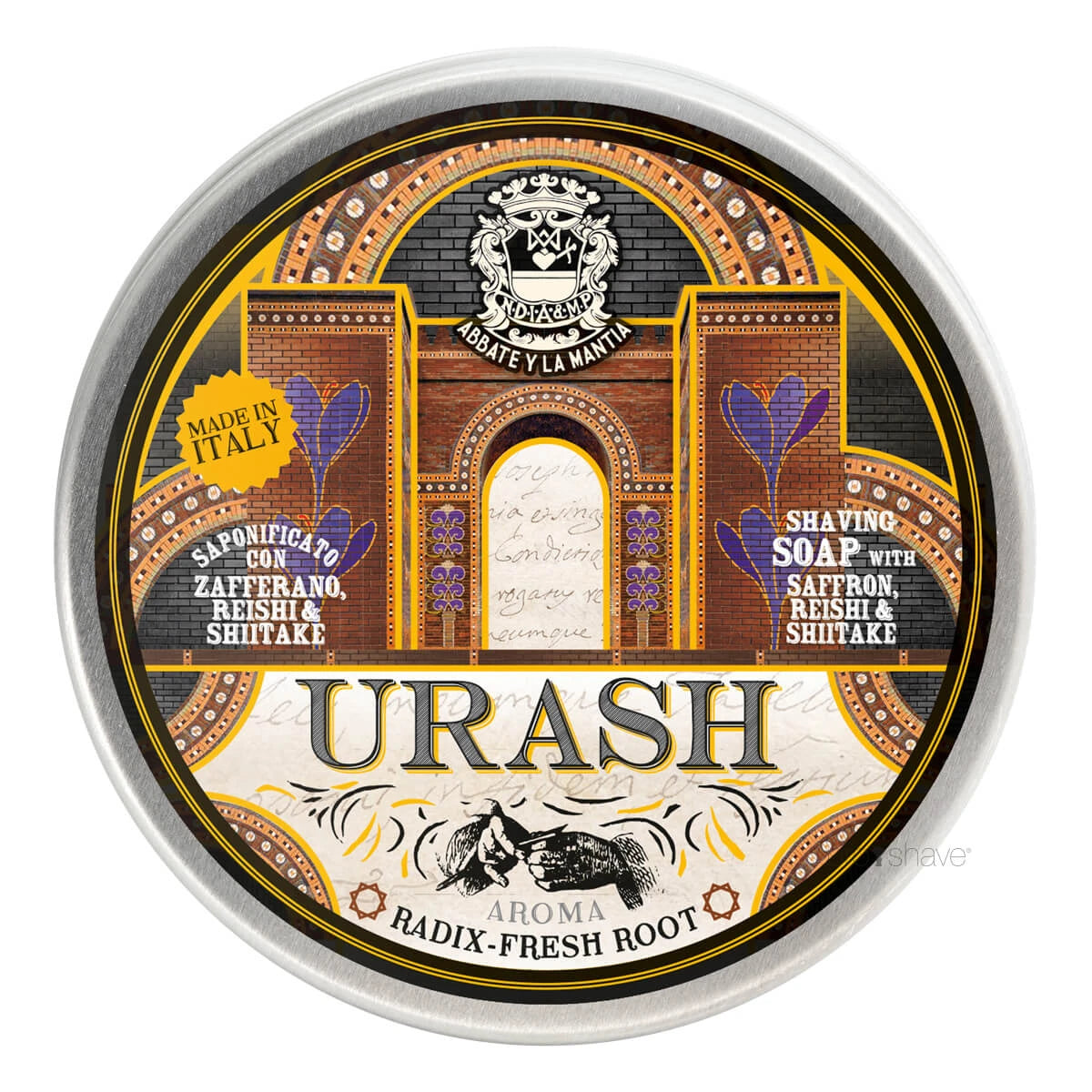 Barbersæbe, Urash, 200 ml.