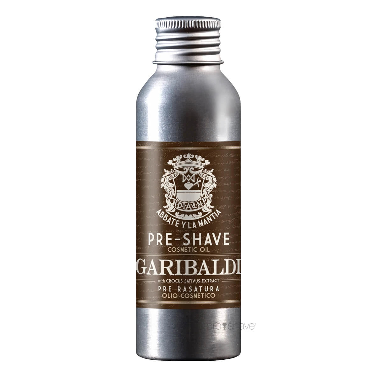 Preshave Olie, Garibaldi, 100 ml.