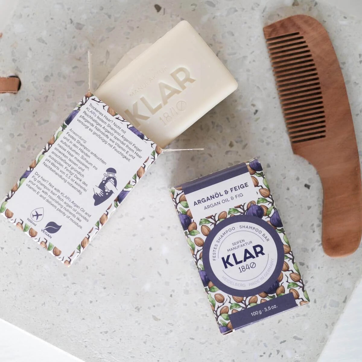 Shampoo Bar, Argan Olie & Figen, 100 gr.