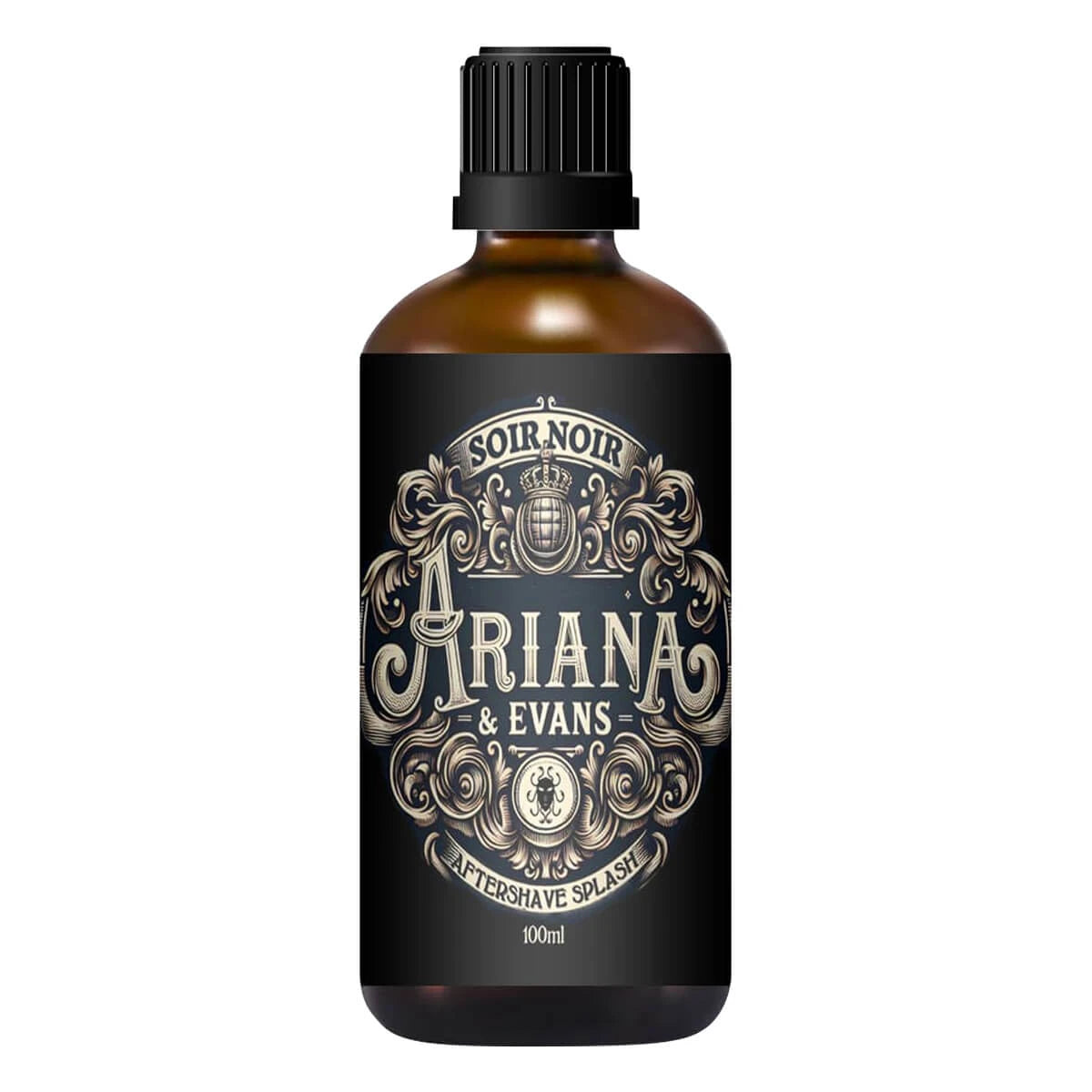Aftershave, Soir Noir, 100 ml.