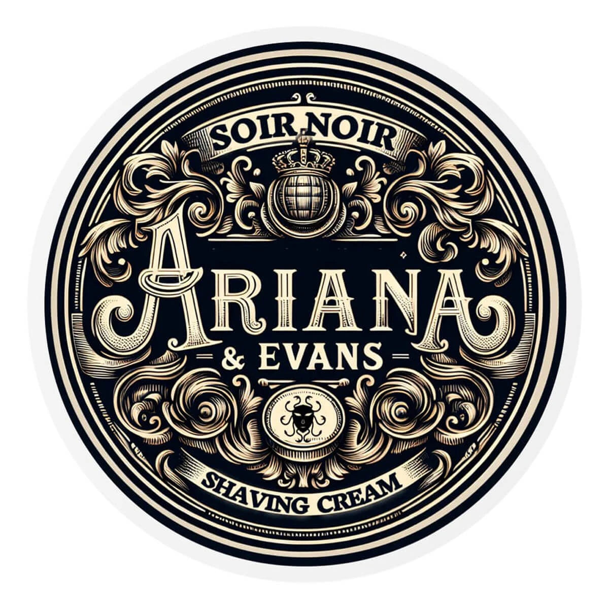 Barbersæbe, Soir Noir, 157 ml.