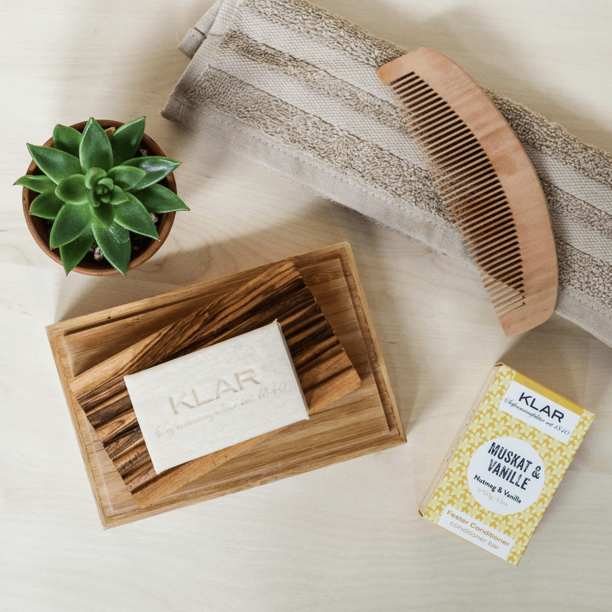 Conditioner Bar, Muskatnød & Vanilje, 100 gr.