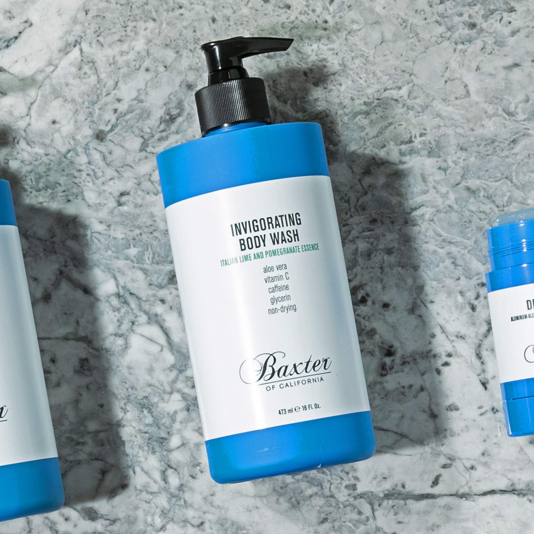 Invigorating Body Wash, Lime & Granatæble, 473 ml.