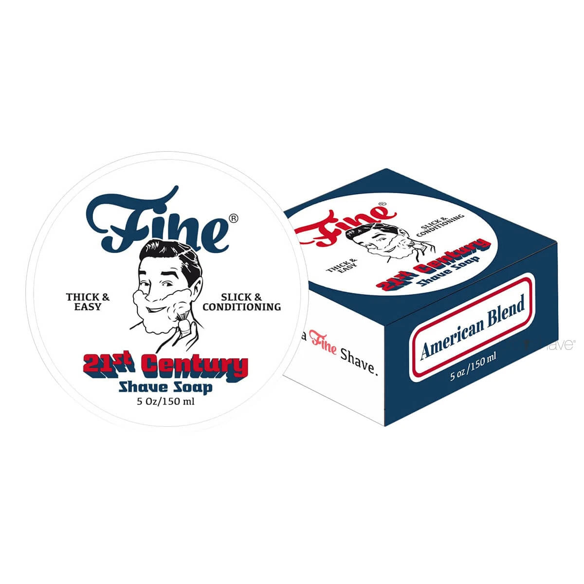 American Blend Barbersæbe i skål, 150 ml.
