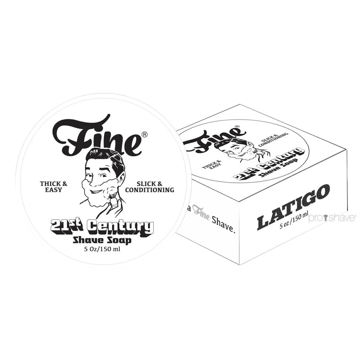 Latigo Barbersæbe i skål, 150 ml.