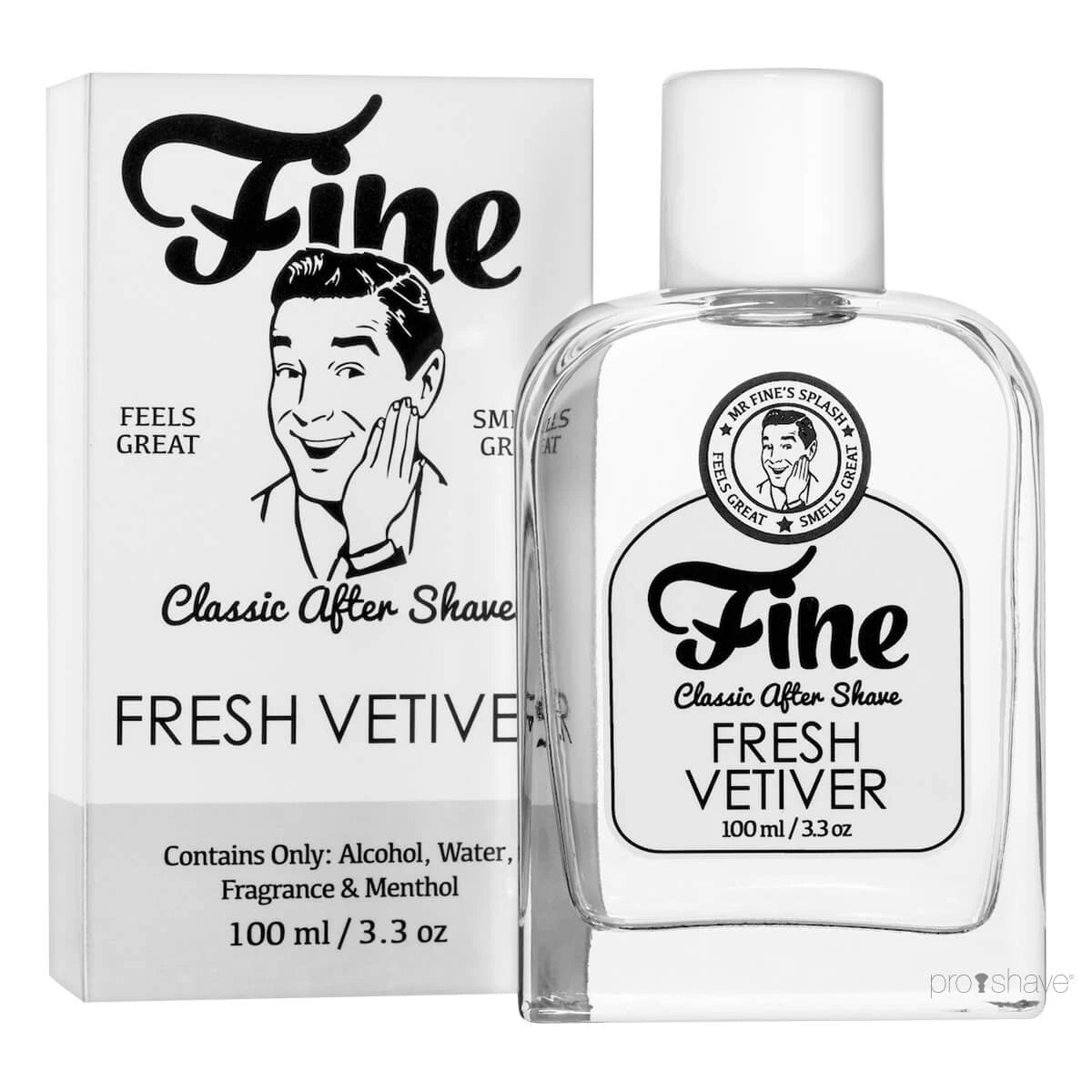 Fresh Vetiver Classic Aftershave, 100 ml.
