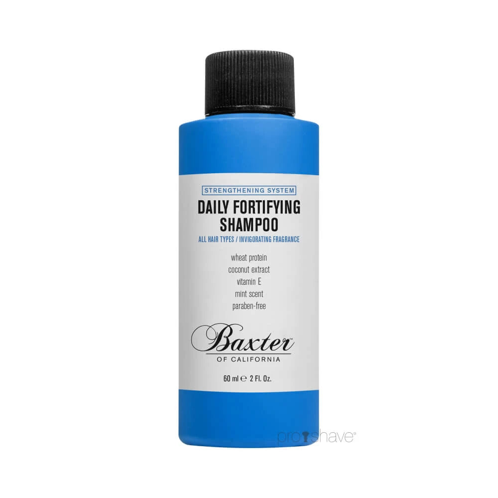 Daily Fortifying Shampoo, Rejsestørrelse, 60 ml.