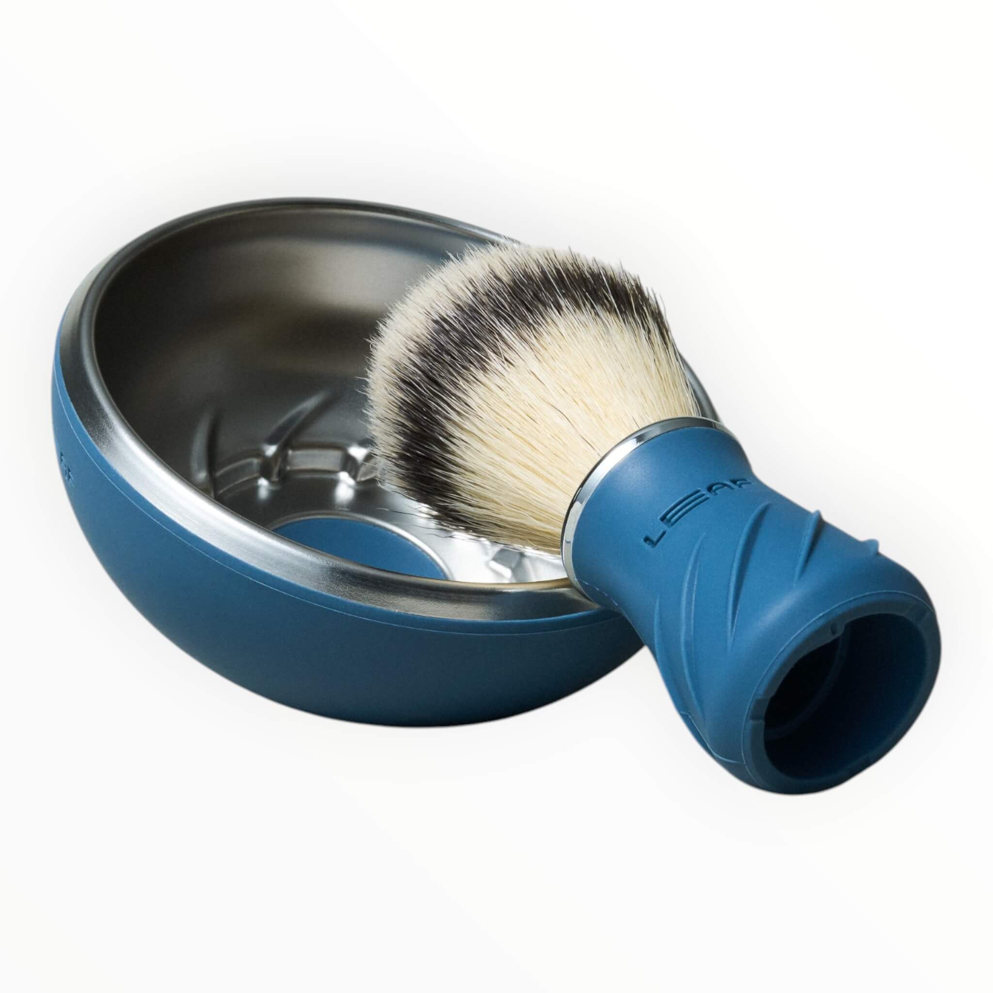 Sæt med Barberkost & Barberskål, Glacier