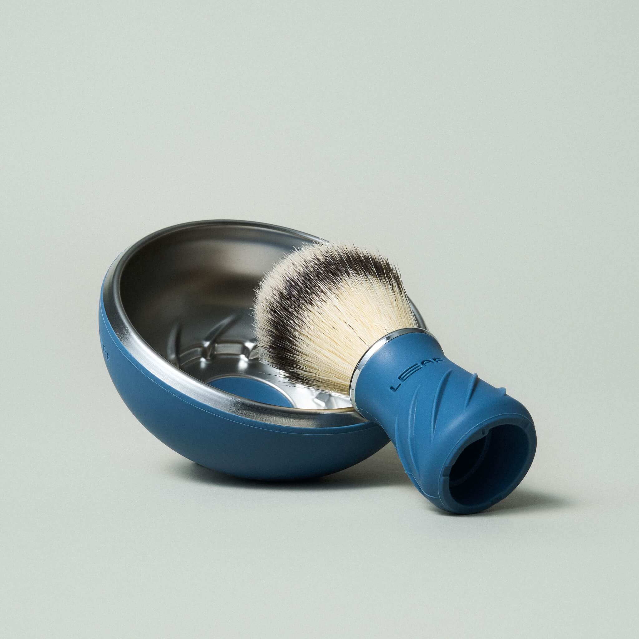 Sæt med Barberkost & Barberskål, Glacier