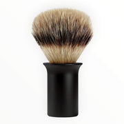 Barberkost, Synthetic Silvertip, Matte Black