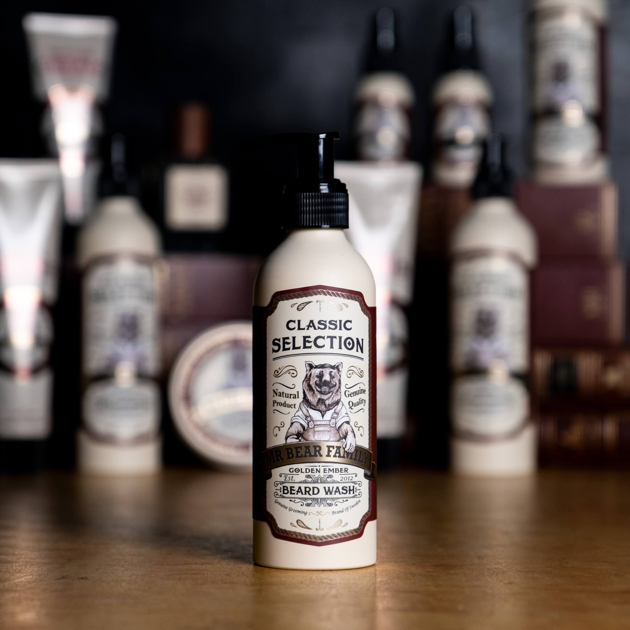 Beard Wash, Golden Ember, 200 ml.