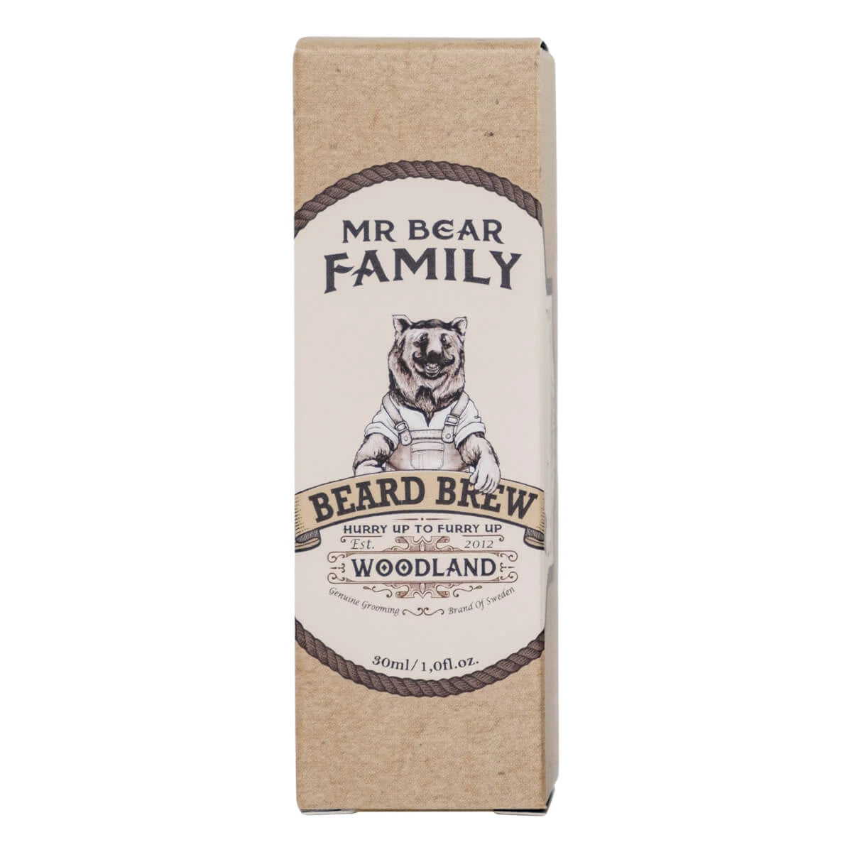 Skægolie, Beard Brew Oil, Woodland, 30 ml.
