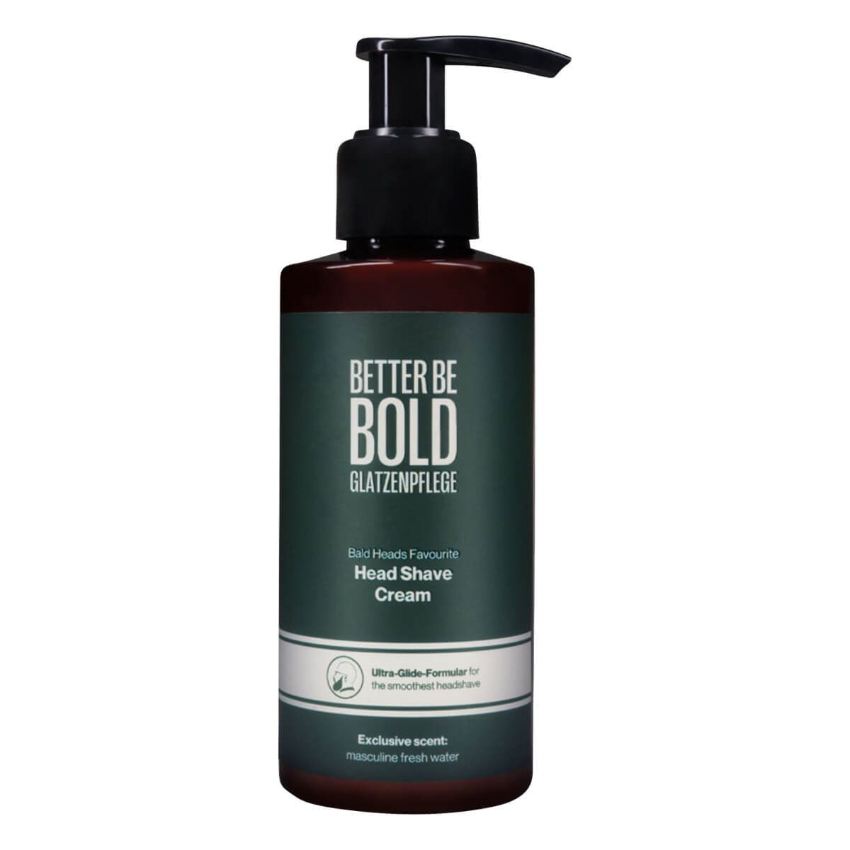 Head Shave Cream, Ultra-glide formular, 150 ml.