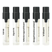 Eau de Toilette Sample Pack, 5 x 2 ml.