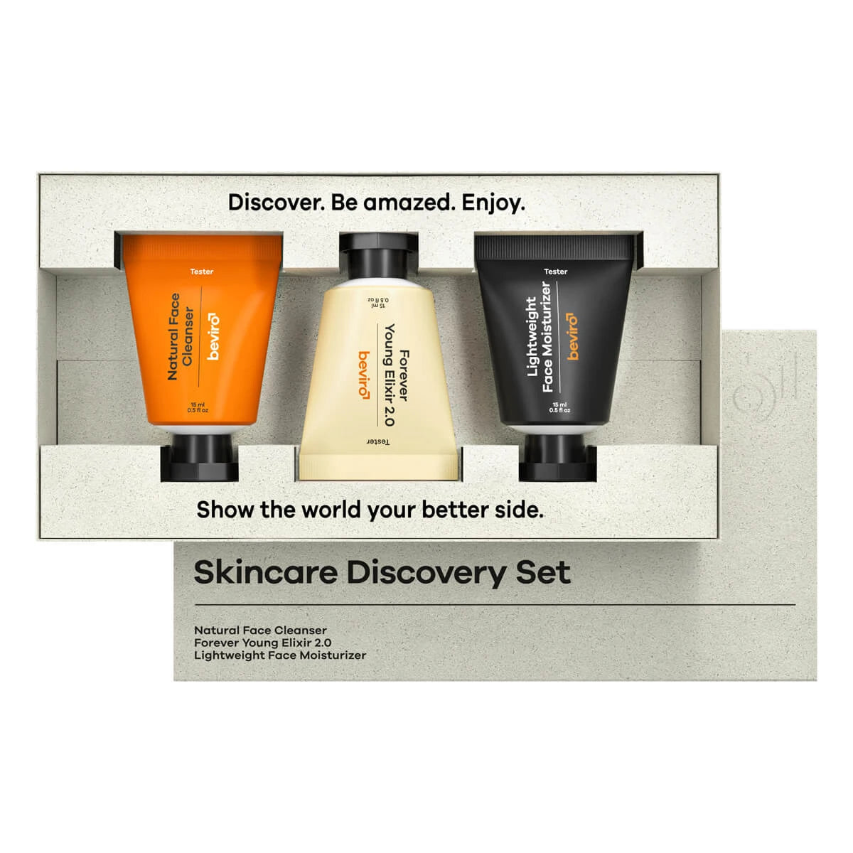 Skincare Discovery Set, 3 x 15 ml.