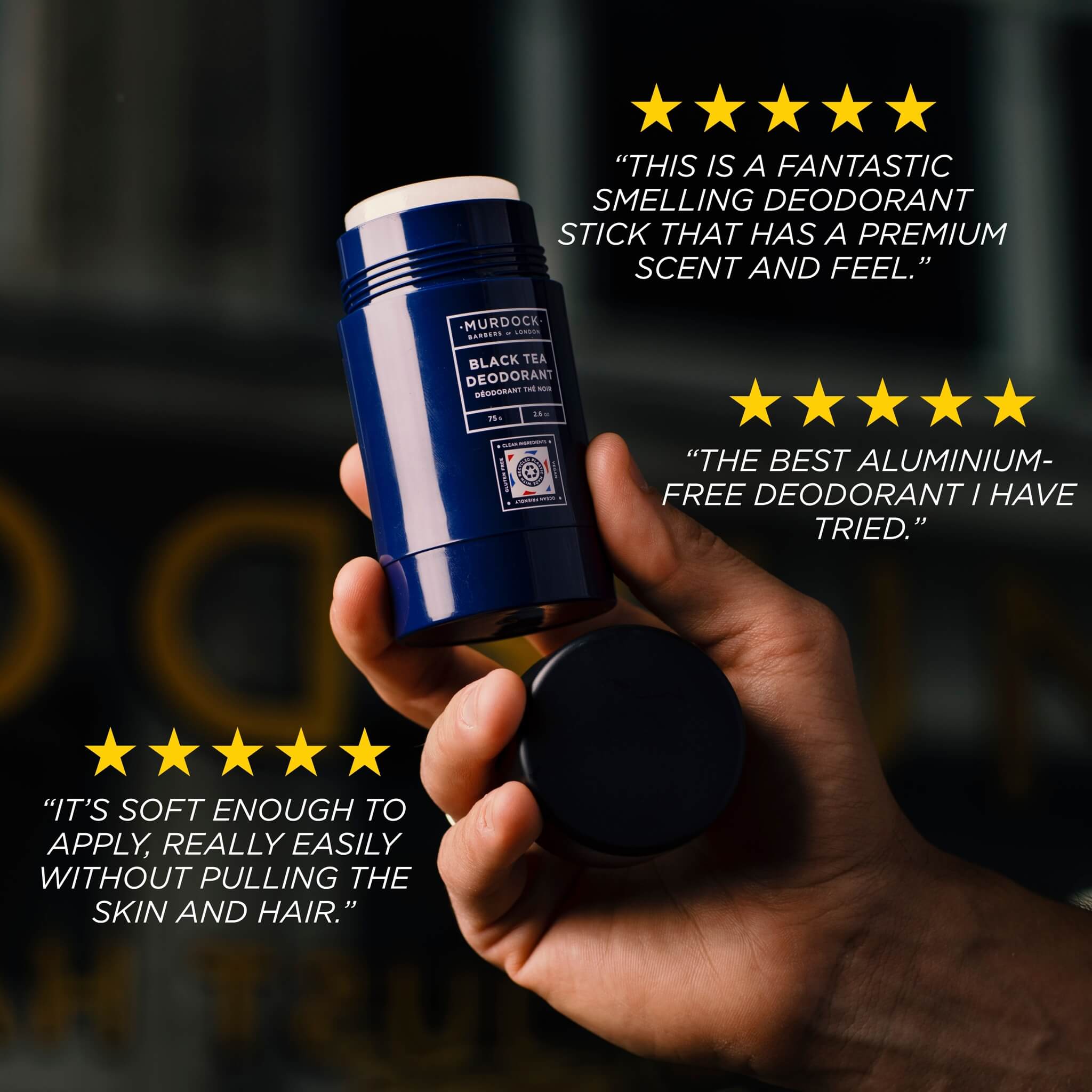 Deodorant, Black Tea, 75 gr.