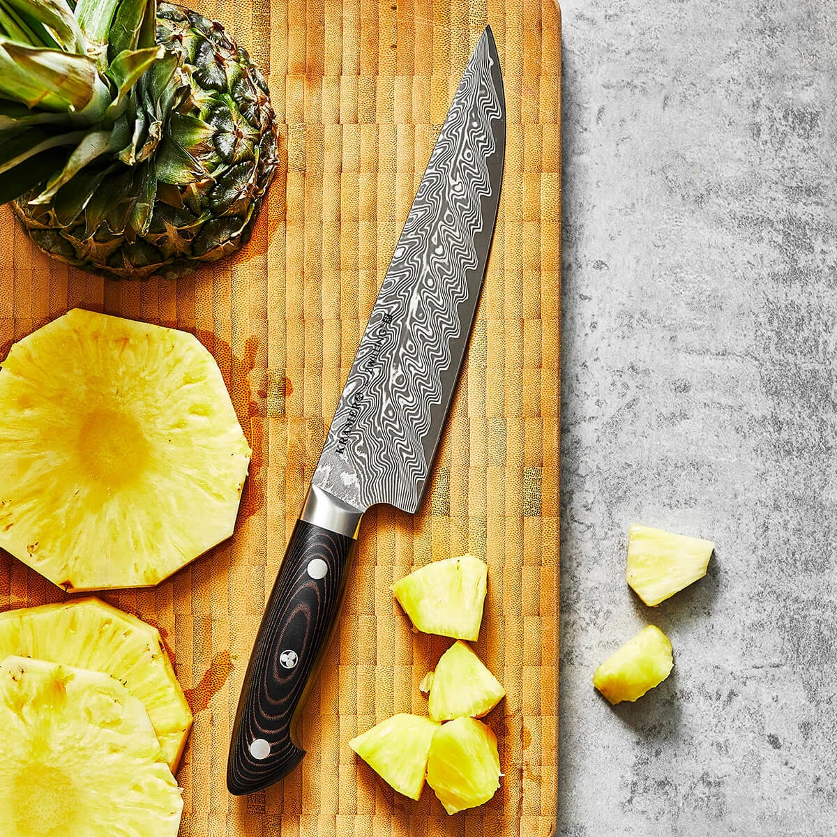 Kokkekniv, 20 cm, Smalt Blad - Euro Stainless