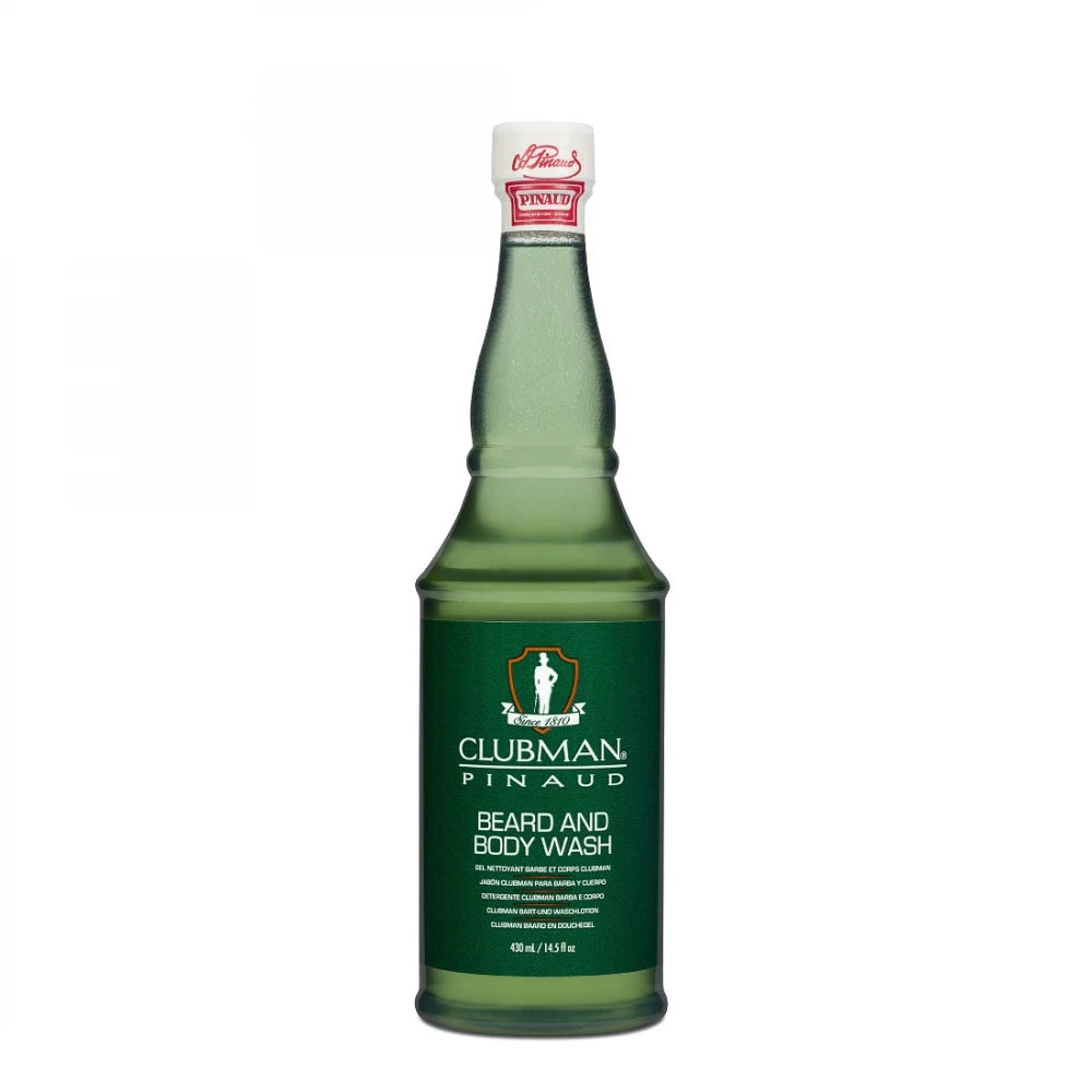 Skæg- og Bodywash, 430 ml.