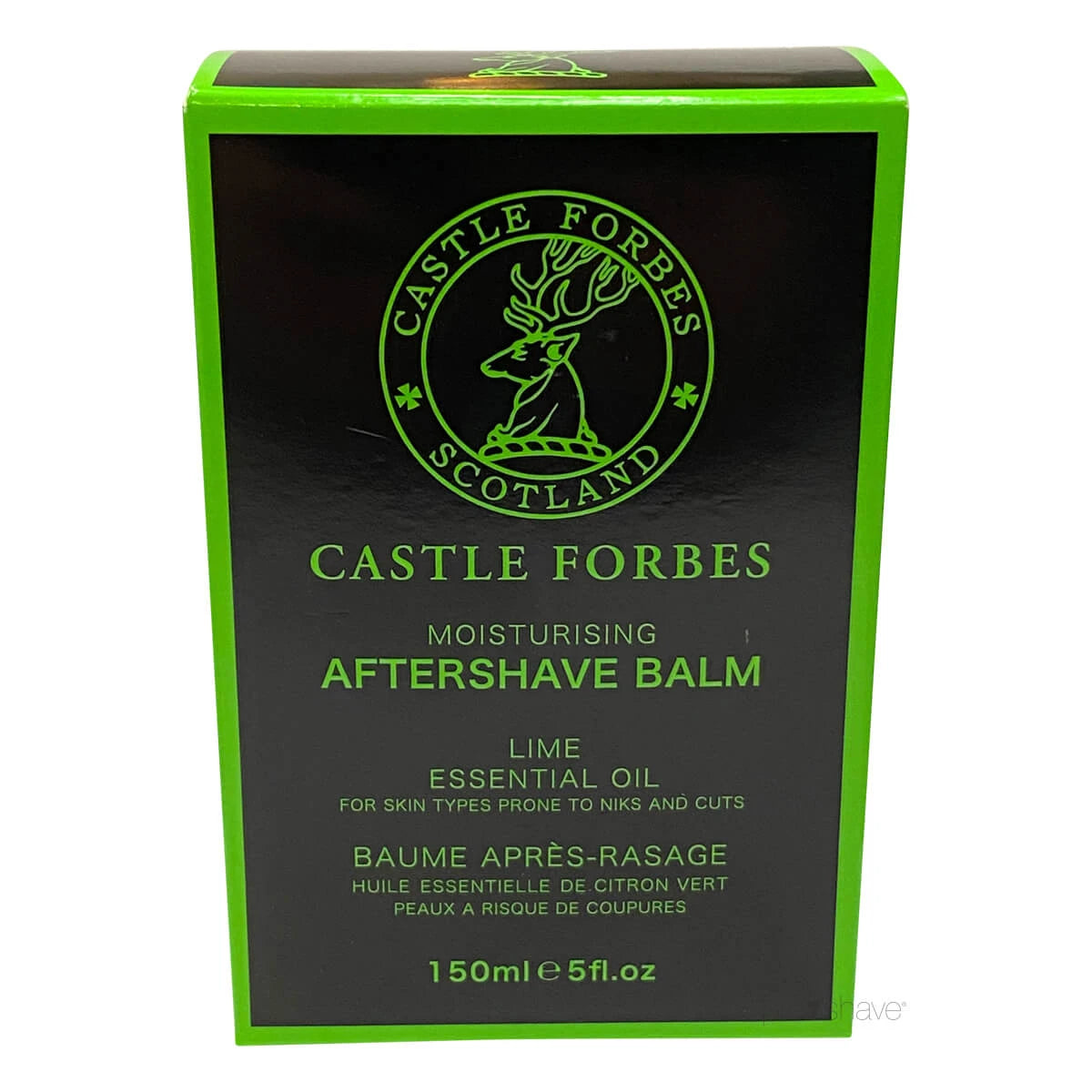 Aftershave Balm, Lime Essential Oil, 150 ml.