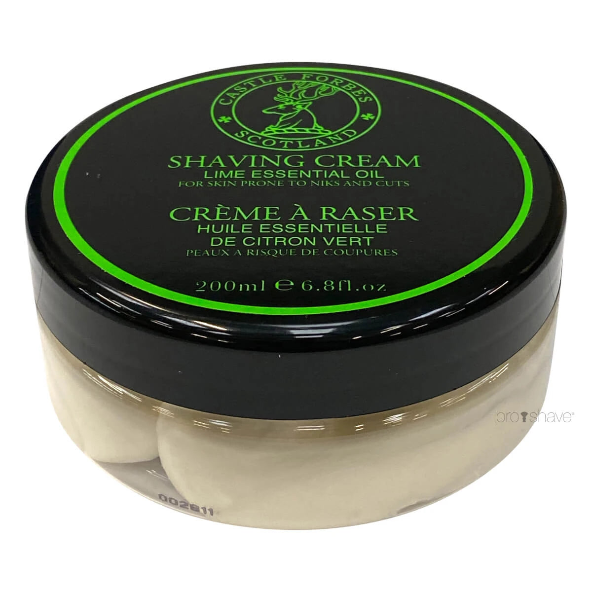 Barbercreme, Lime Essential Oils, 200 ml.