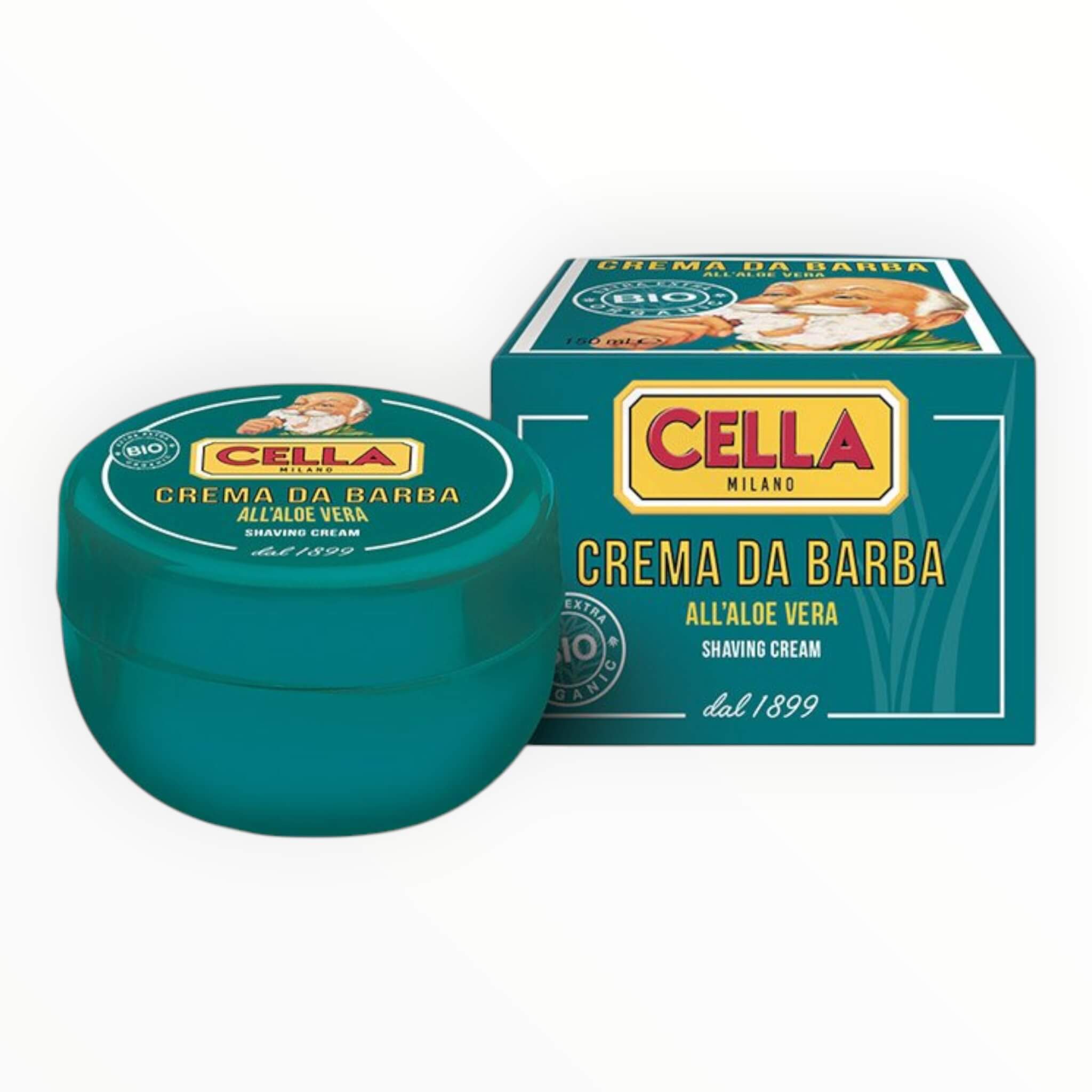 Bio Barbersæbe, Aloe Vera, 150 ml.