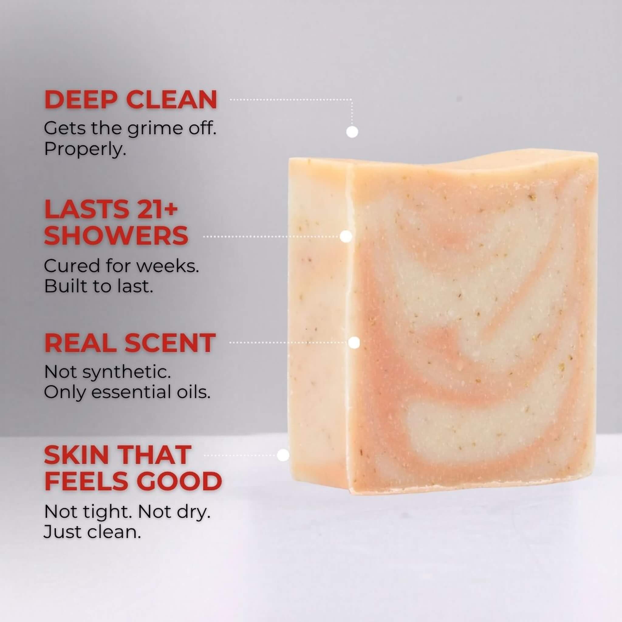 Sæbe, Citrus Cedarwood Scrub, 135 g.