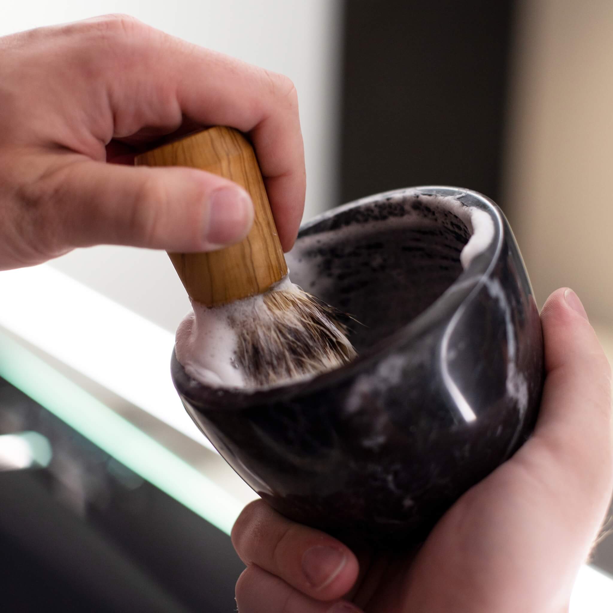 Barberskål, Marmor