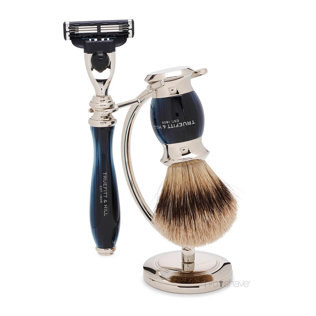 Holder til Barberkost og Skraber, Kurvet