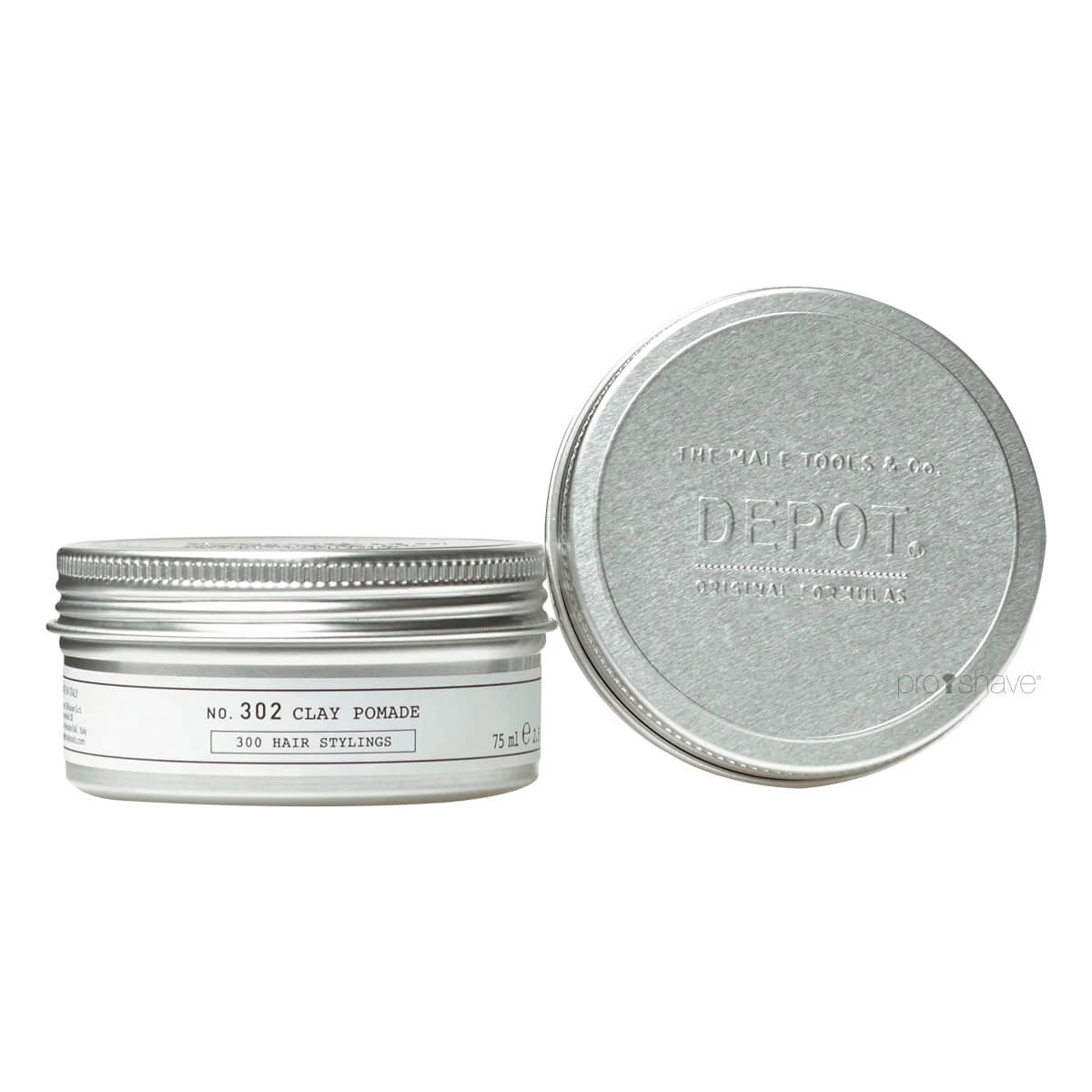 Clay Pomade, No. 302, 75 ml.