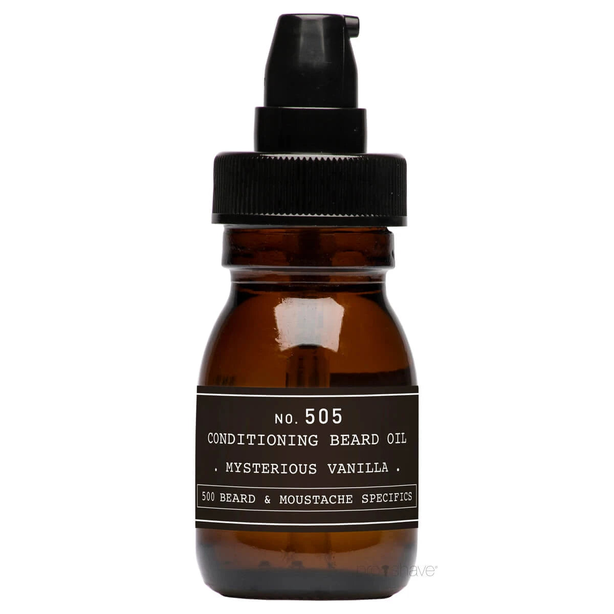 Conditioning Beard Oil, Mysterious Vanilla, No. 505, 30 ml.